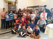  بالصور: الأب قسطنطين نصار ينظم رحلة تعليمية لأبناء الطائفة إلى القدس